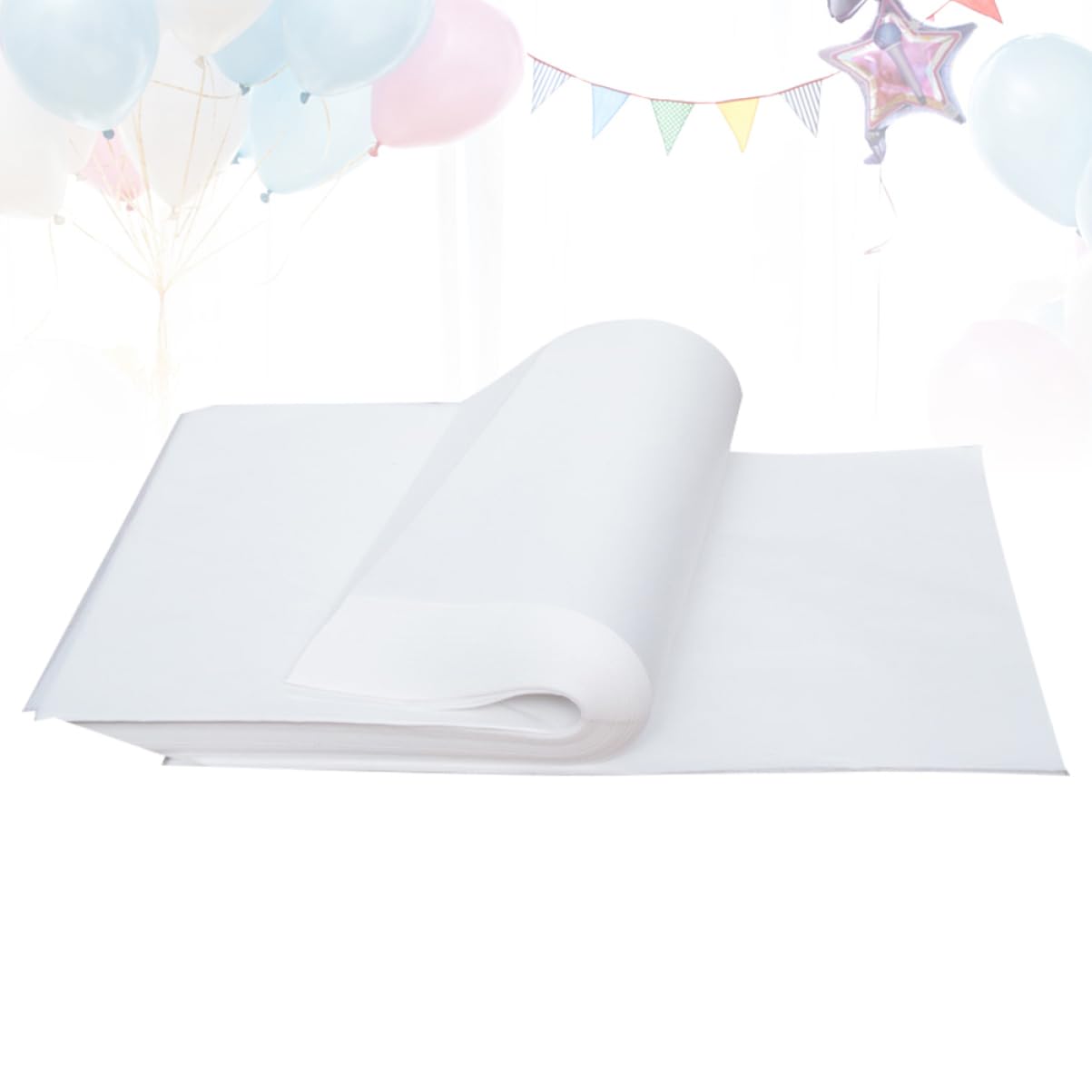GLSTOY 500 Sheets of White Paper Sheets Tracing Paper Roll Drawing Pad for Art Projects