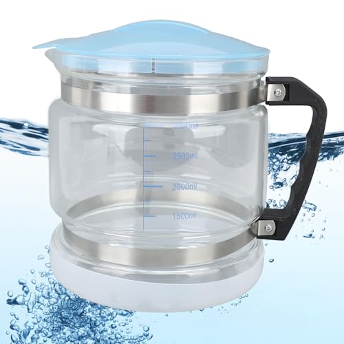 1 Gallon / 4L Glass Jar for Water Distiller, Distiller Water Container, Replacement Distilled Water Collection Bottle, Water Canteen Pot for Home, Beauty, Countertop Distiller