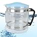 Gsycle Water Distiller Glass Carafe, 4L Multipurpose Distiller Water Containerglass Collection Bottle for Countertop Home Beauty Distillers