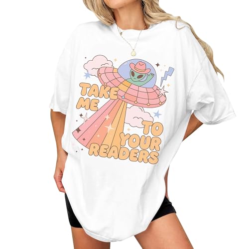 NebulaRave Take Me to Your Readers �V���c - Read Across America Teacher T�V���c - ���C���h �A�o�E�g ���[�f�B���O �f�C �V���c, ���[�_�[�Y�V���c3, Large