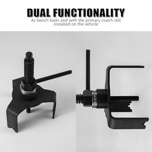 Image of NICECNC Black pDrive Primary Clutch Weight Changing Tool Kit Compatible with Can Am Maverick X3 RS Turbo 2024, X3 RR 4x4 XDS Turbo DPS 2022-2023, See Fitments