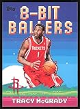 2025-26 Topps 8-Bit Ballers #8B-27 Tracy McGrady Houston Rockets NBA Basketball Trading Card