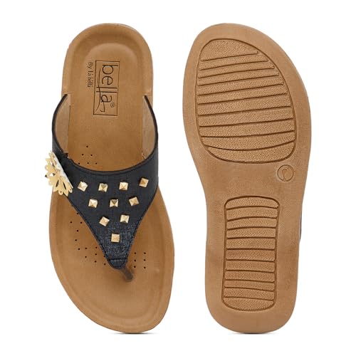 Image of BELLA by Labella Women's Fashion Platform Slip-On Sandal - Comfortable, Lightweight, Slip-Resistant, Breathable - Ideal for Casual and Office Wear