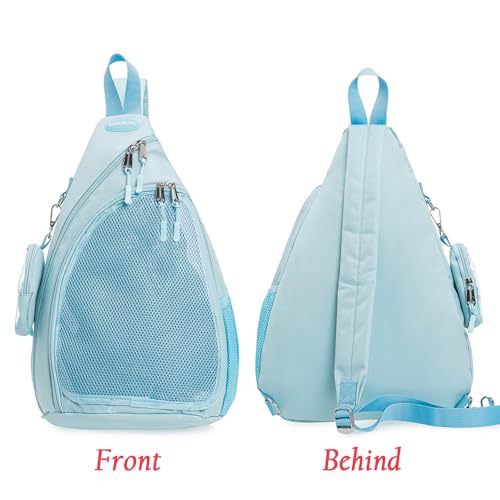 Mens Womens Oxford Ita Bag Pin Display Chest Pack Single Shoulder Bag Sport Backpack Packs Hiking Daypack
