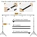 [Upgraded T-Shaped Joint Version] 10 x 10Ft Photo Video Studio, MOUNTDOG Heavy Duty Adjustable Backdrop Stand Background Support System Kit with Carry Bag & Sandbag for Photography Parties Wedding
