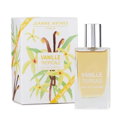JEANNE ARTHES - Parfum Femme La Ronde des Fleurs - Vanille Tropicale - Eau de Parfum 30 ml
