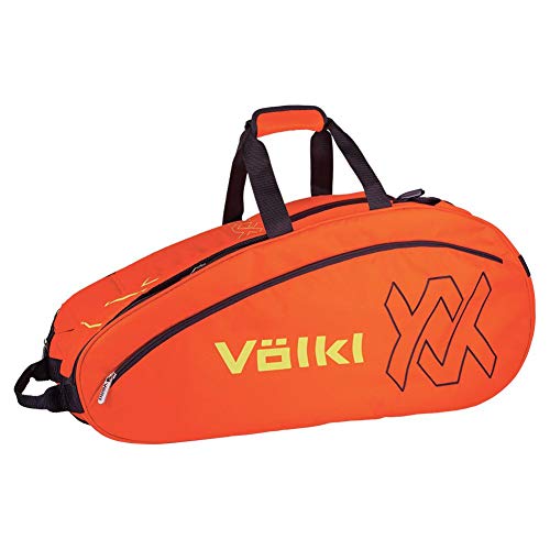 Volkl Team Combi 6 Pack Tennis Bag - Lava/Yellow