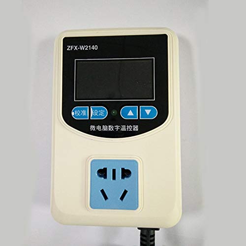 ZFX-W2140 Cyfrowy termostat AC220V Wyświetlacz LCD Regulator temperatury do grzejnika grzejnika Inteligentny przełącznik termostatyczny
