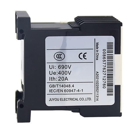 Contactor doméstico para motor, montaje en carril LP1K16 1601(3NO1NC) 1608(2NO2NC) 1610(4NO) Contactor Pequeño 12V 24V 36V 48V 110V 220V Motor De Control(1610 110V)