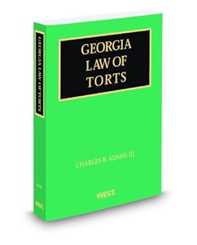 Paperback Georgia Law of Torts, 2009-2010 ed. Book