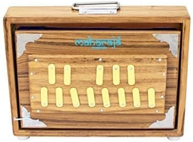 Amazon.com: Devyom Musicals Shruti Box - Teak Wood Surpeti - 13 Drone ...