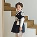 OUJIN I Korean Navy Boy Hanbok 100days~10y/o Korean Traditional Dress Baby Boy Kids Hanbok (as1, Age, 1_Year)