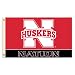NCAA Nebraska Cornhuskers "Huskers Nation" Flag with Grommets, 3x5-Feet