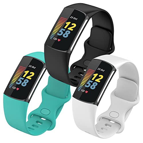 FunBand Straps Compatible with Fitbit Charge 5 Strap