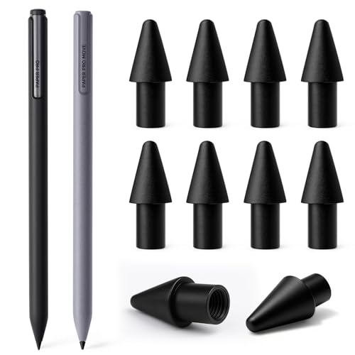 Replacement Pen Nibs for Remarkable Paper Pro/Pro Move - 10 Pack of Marker Nibs - Enhanced Paper-Feel & Smooth Glide