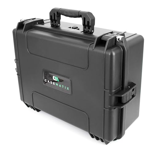 image for CASEMATIX IPX7 Waterproof Travel Case Compatible with Square Register 