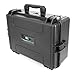 CASEMATIX Mixer Carry Case Compatible with Yamaha MG12XU 12 Channel Mixing Console and More - IPX7 Waterproof Hard Shell Sound Board Carrier with Foam Fits Mixers up to 17