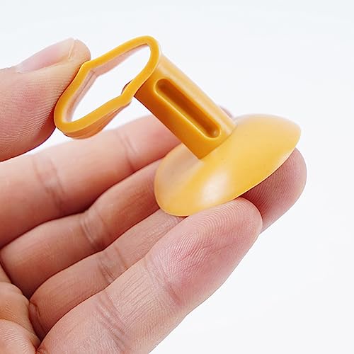 XIZONLIN Silicone Door Stoppers 5Pcs Door Knob Bumper Anti Collision Door Handle Crash Pad Wall Protector for Bedroom Bathroom Kitchen Home - Image 2