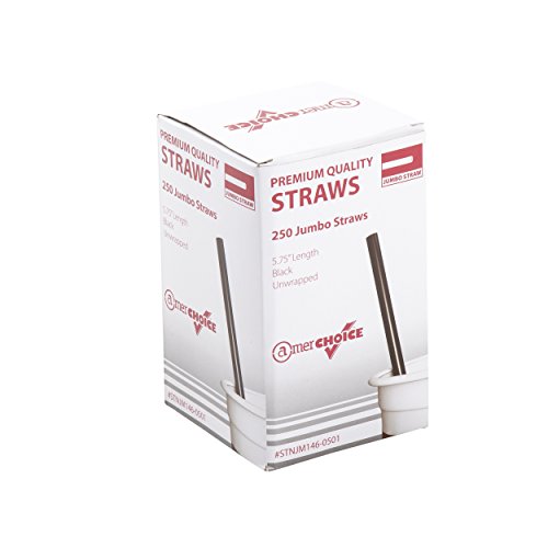 AmerCare Pitillos Jumbo Negros 5.75 Pulgadas Caja 12500 miniatura 4