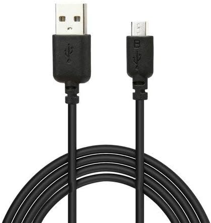 COCOCKA Micro-USB Cable, Extra Long 10ft Black Micro-USB 2in1 Sync and Charge USB Data Cable for Samsung, HTC, LG and Other Any Micro USB Powered Device