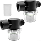 Filtro de agua en línea de malla de acero inoxidable 60, filtro de...