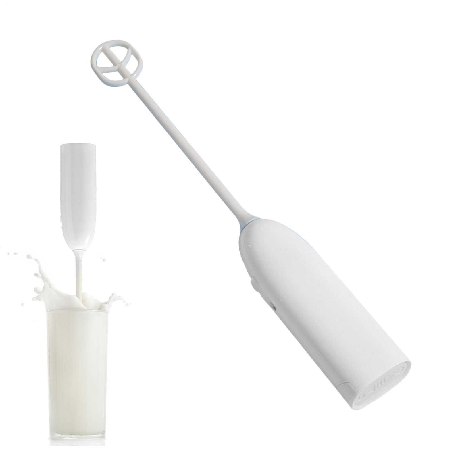 Mezclador de fórmula para bebés - PP Milk eficiente para el diseño de la mano de la mano | Suministro de polvo liso con operación tranquila | Fórmula eléctrica Sumitrer ideal para biberones, café y us