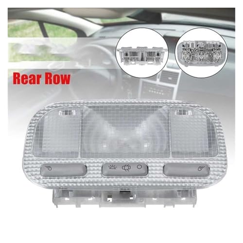 Lámpara precisa 6362N2 para luces de lectura interiores de Citroen C3-XR y Peugeot 408 301 3