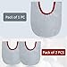 WASHINBED Tracheostomy Shower Cover Neck Stoma Protector for Tracheostomy (Gray, 1pc)