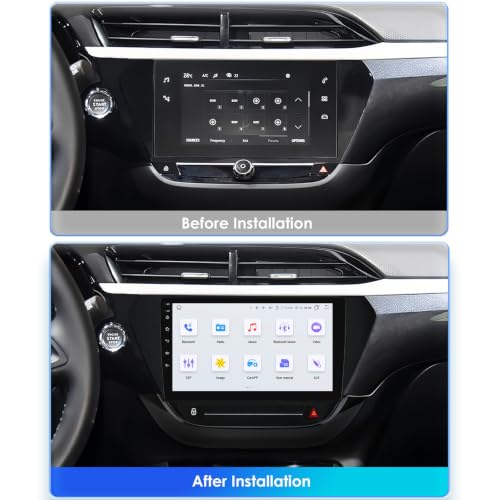 Autoradio Opel Corsa F compatible commandes au volant et navigation GPS