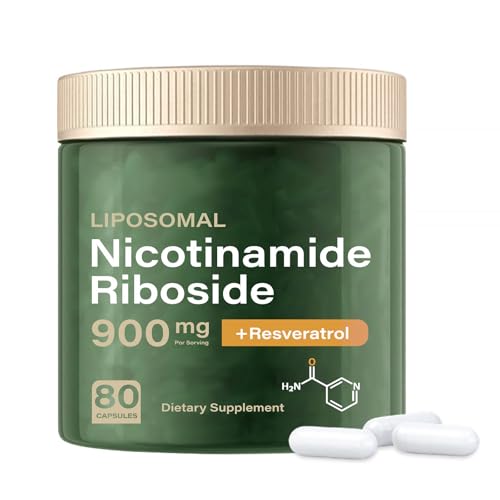 NAD+ Supplement 80Caps - Liposomal NAD Resveratrol - High Purity ...