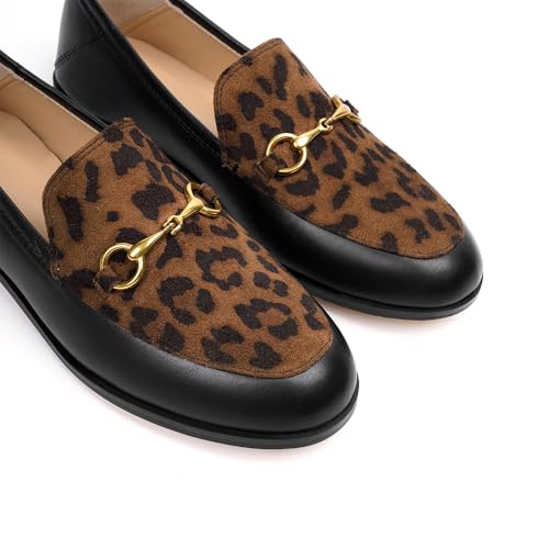 Image of Vertundy Loafers for Women Penny Loafer Comfortable Slip On Dressy Casual Business Work Office Shoes