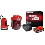 Einhell Bomba de agua clara con batería GE-PP RB Li-Solo Power X-Change (18 V, con batería 4 Ah y cargador)