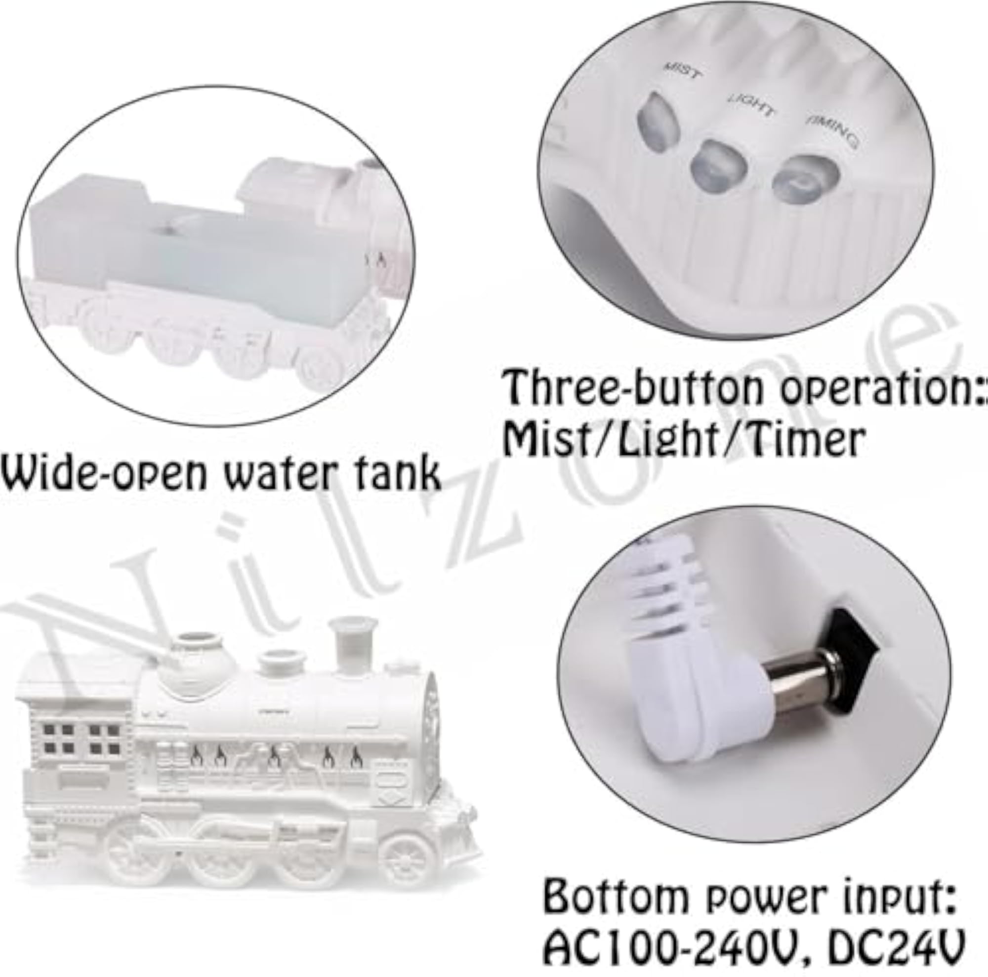Train Shape Essential Diffuser, 300 mL