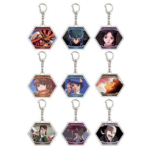 Amazon.co.jp: スクライド 01 アクリルキーホルダー 9個入りBOX : おもちゃ