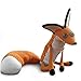 Betory,Peluche Fox Personajes de Peluche de La Película El Principito,Muñeca Zorro Dibujos Animados 40Cm,Decoración, Juguetes Peluche,Muñeco Suave De Zorro Lindo,Regalo Navidad Cumpleaños Niños