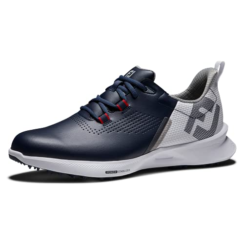 Preisvergleich Produktbild Footjoy Herren Kraftstoff Golfschuh, Marineblau / Weiß / Rot, 43