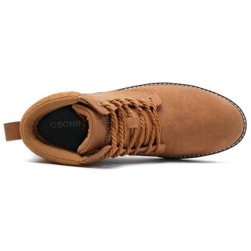 Men's Classic Dress Casual Chukka Boots Lace Up Outdoor Desert Ankle Hiking Boots for Men4