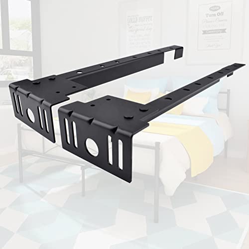 Ewonice Bed Frame Footboard Extension Brackets Set Attachment Kit, Bolt-On Footboard Extension Brackets Fit For Full, Queen, Twin Or King Size Beds #TOP1