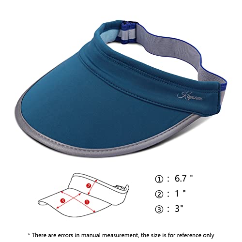 Sport Visor With Upf 50+ Protection, Adjustable Strap And Breathable Design For Women, Men, And Kids - Ideal For Running, Tennis, Golf, Cycling And More #TOP6
