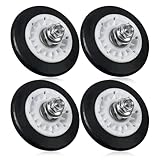 4581EL2002C (4-Pack) Drum Support Roller Assembly for LG Dryers by PartsBroz - Replaces AP5688895, 2701044, 4581EL2002A, 4581EL2002B, 4581EL2002D, 4581EL2002E, 4581EL3001C, 4581EL3001F, PS8260240