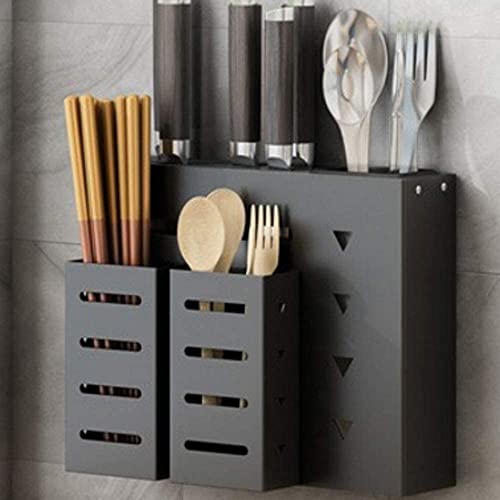 Tool Carrier Knife Holder Household Hanging Knife Shelf Kitchen Dedicated Knife Storage Rack Multifunctional Rack Individual Knife Holder (Color : A) #TOP2