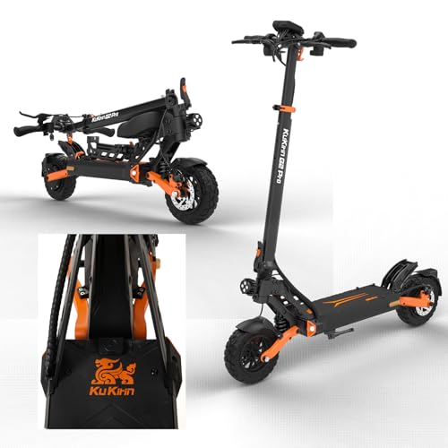 KuKirin G2 Pro VMP Patinete Eléctrico Homologado DGT para Adultos Certificado DGT Uso Urbano Plegable Neumáticos 9 Pulgadas Display Integrado