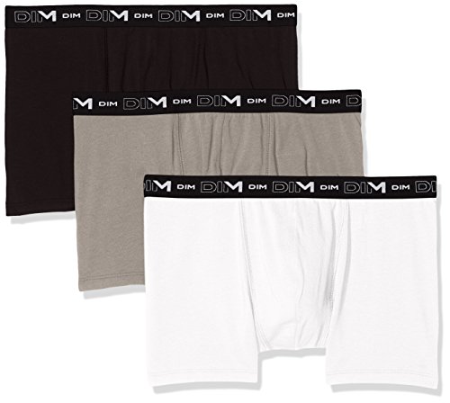  Dim - Coton Stretch - Boxer - Uni - Lot de 3 -...