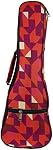 Mikinona Waterproof Ukulele Bag Geometric Pattern Ukulele Case for Tenor Portable Padded Carrying Pouch with Comfortable Shoulder Straps for Travel Home Use 22.83 X 7.87 X 2.75 in