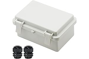 Zulkit Watertight IP65 Electrical Box: Safeguard Your Electrical Connections