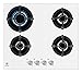 Electrolux EGG6427W - Cocina de gas on Glass, GOG line 60 cm, blanco