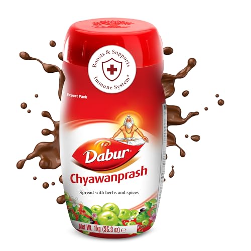 dabur chyawanprash chyavanprash - traditional inspired by ayurveda with natural ayurvedic ingredients - revitalize energize and strengthen your body naturally - not for children under 6 years- 1kg