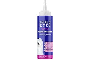 Angel Eyes Sterile Eye Wash for Dogs, 4 oz