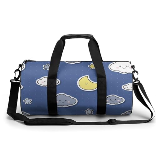 Sac de randonnée voyage étoile lune nuage fini le désordre