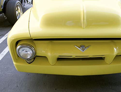 Image of iJDMTOY Vintage Style 3D Chrome Alloy Metal V8 Emblem Compatible with Grille Hood Trunk Fender Side Door, etc
